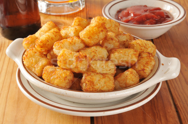 Tater tots as a bar snack Stock photo © MSPhotographic