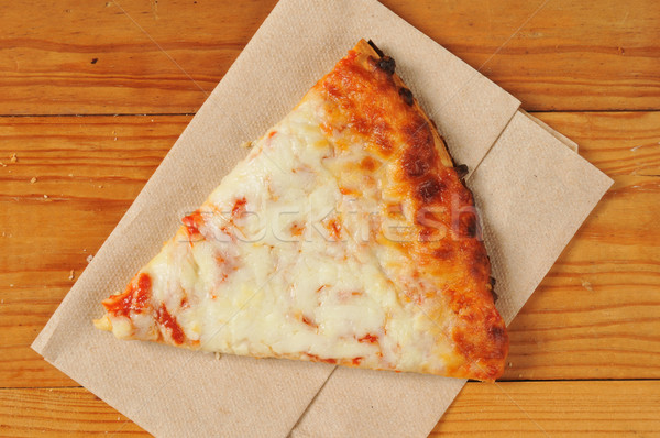 Slice of cheese pizza Stock photo © MSPhotographic