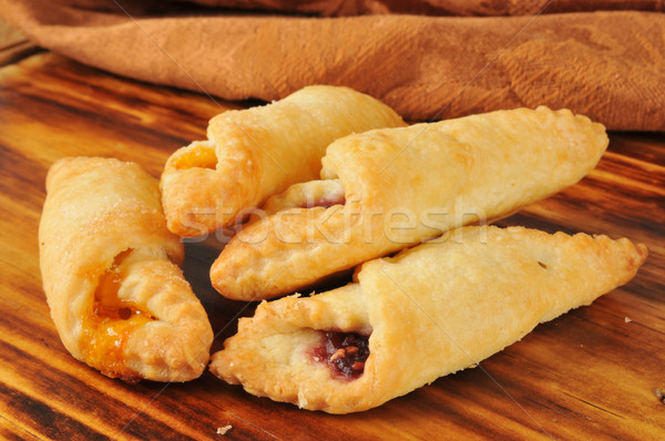 Fruit filled pastries Stock photo © MSPhotographic