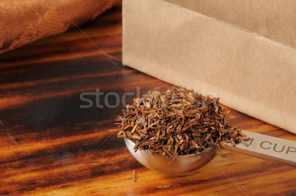 Measuring spoon of rooibos tea Stock photo © MSPhotographic