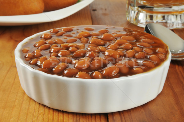 Baked beans Stock photo © MSPhotographic