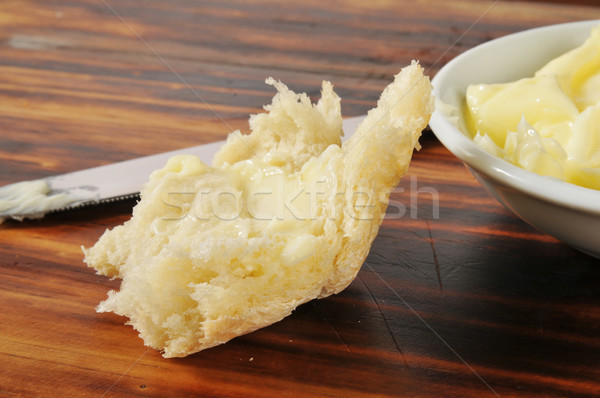 Hot buttered bread Stock photo © MSPhotographic