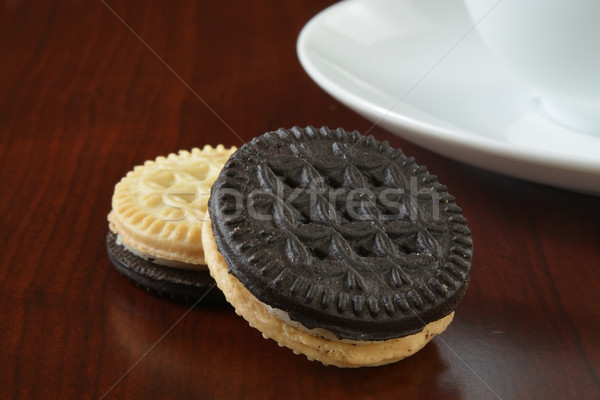 Duplex sandwich cookies Stock photo © MSPhotographic