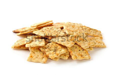 Herb seasoned crackers Stock photo © MSPhotographic
