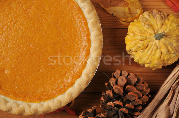 Patate douce tarte citrouille artistique [[stock_photo]] © MSPhotographic