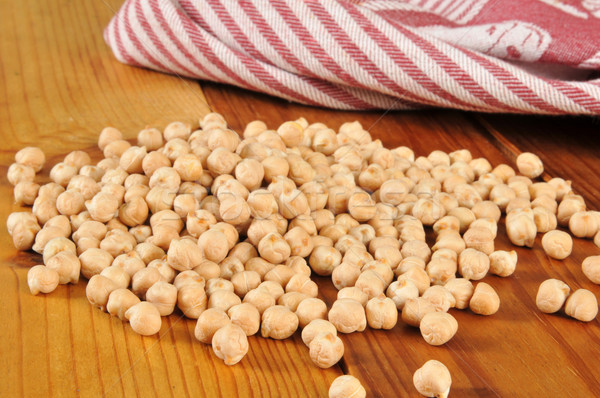 Dried garbanzo beans Stock photo © MSPhotographic