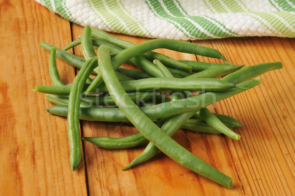 Farm fresh green beans Stock photo © MSPhotographic