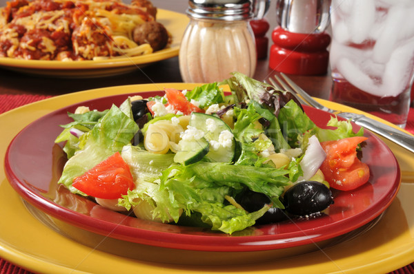 Mediterranean salad Stock photo © MSPhotographic