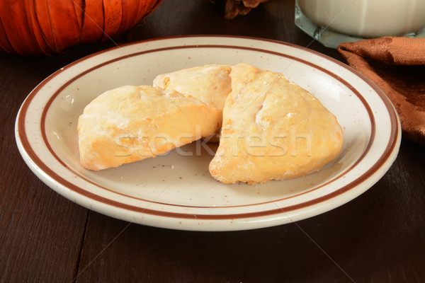Pumpkin scones Stock photo © MSPhotographic