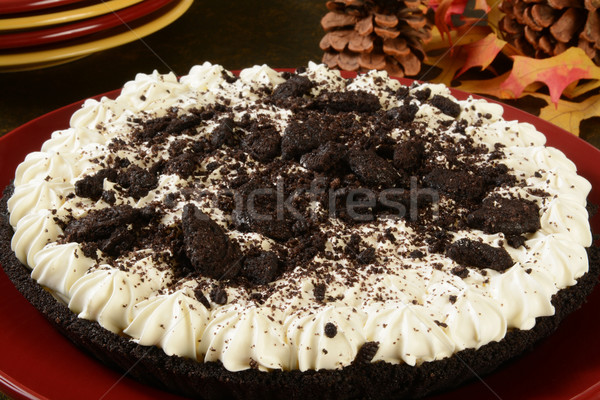 Cookies and cream pie Stock photo © MSPhotographic