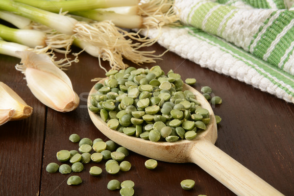 Split pea soup ingredients Stock photo © MSPhotographic