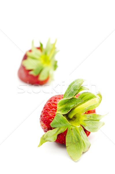 isolated strawberry Stock photo © mtkang