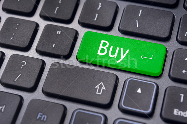 Vásárol fogalmak online vásárlás tőzsde üzenet billentyűzet Stock fotó © mtkang