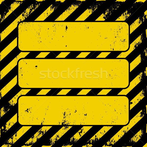 Sicherheit Band Grunge Warnschild Hintergrund Zeichen Stock foto © mtmmarek