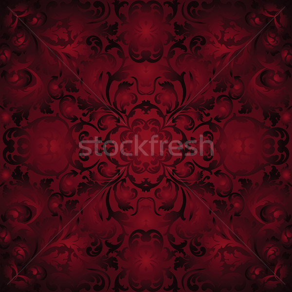 Maroon Ornamente Textur Design Kunst rot Stock foto © mtmmarek