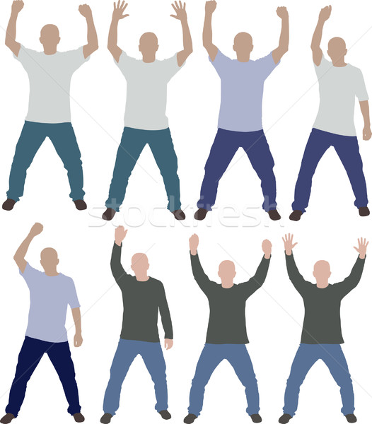 hands up Stock photo © mtmmarek