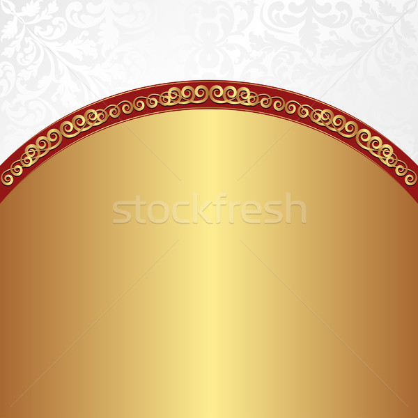 золото белый украшения аннотация пространстве красный Сток-фото © mtmmarek