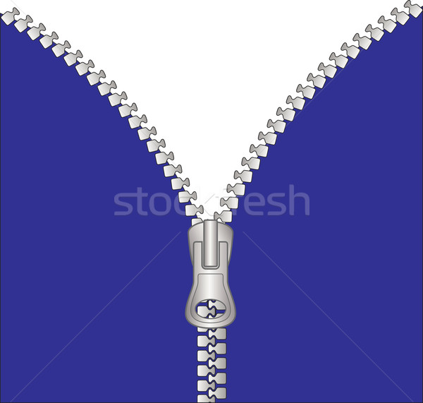 unzipped zipper Stock photo © mtmmarek