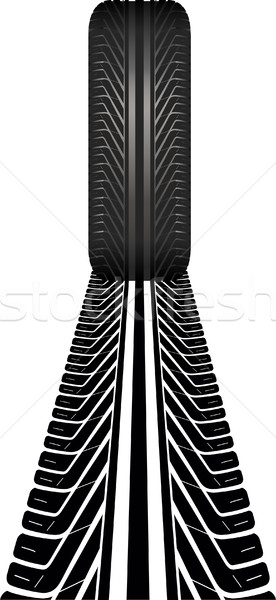 tire track Stock photo © mtmmarek