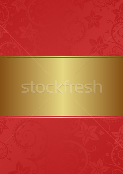 red and gold background Stock photo © mtmmarek