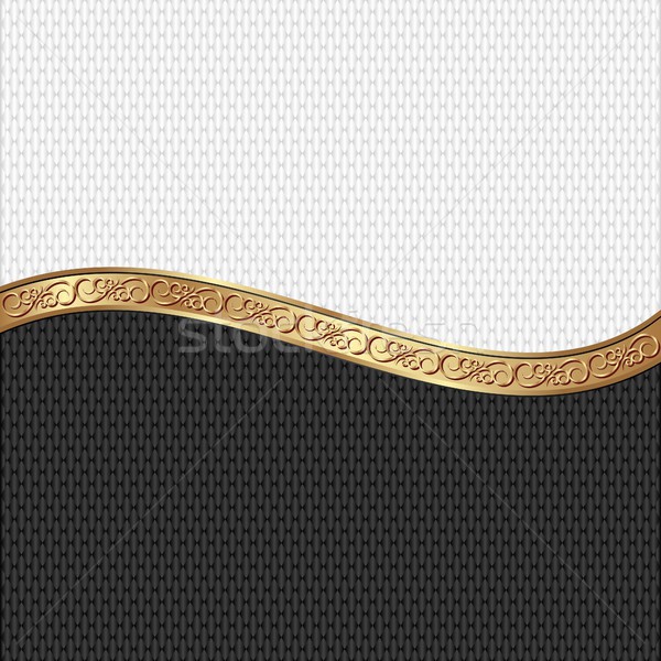 Dourado Fundo Preto Cartao Ilustracao De Vetor C Mtmmarek 8664341 Stockfresh Apresenta linhas muito finas em tons dourados. dourado fundo preto cartao