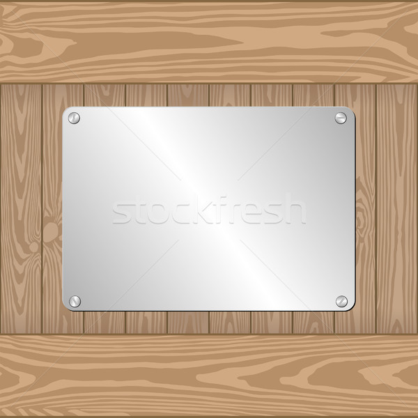 metal plate Stock photo © mtmmarek