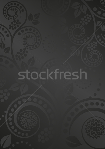 Stock photo: black background