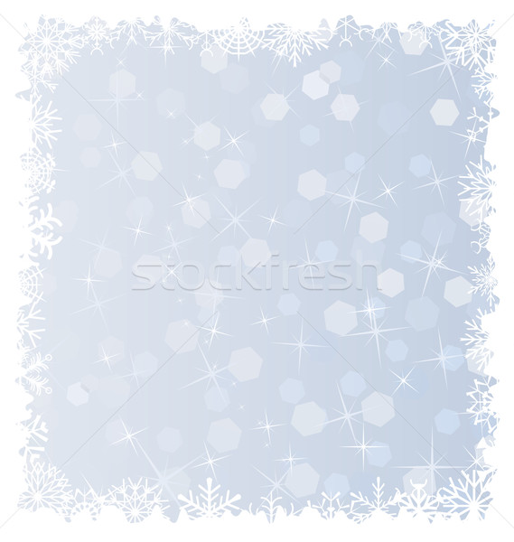 зима голубой аннотация дизайна искусства Сток-фото © mtmmarek