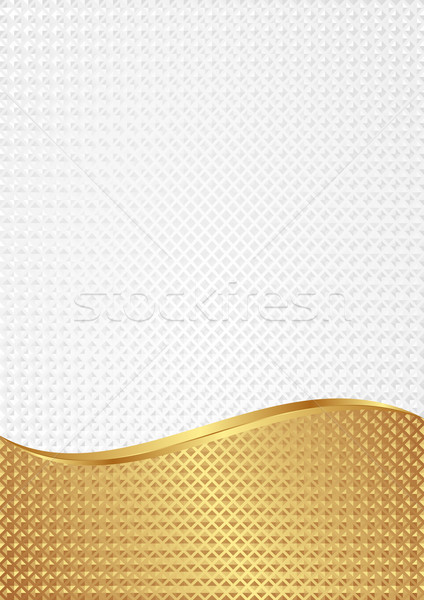 белый шаблон золото карт графических Сток-фото © mtmmarek