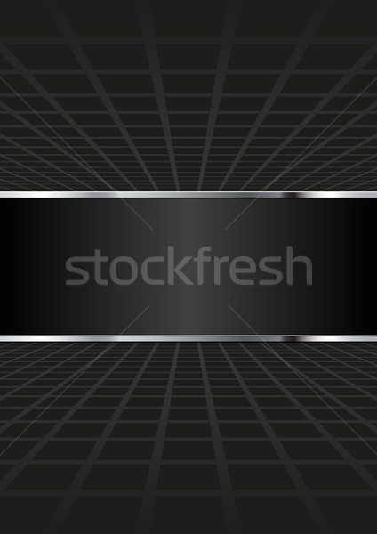 Fekete absztrakt nézőpont háttér sötét grafikus Stock fotó © mtmmarek