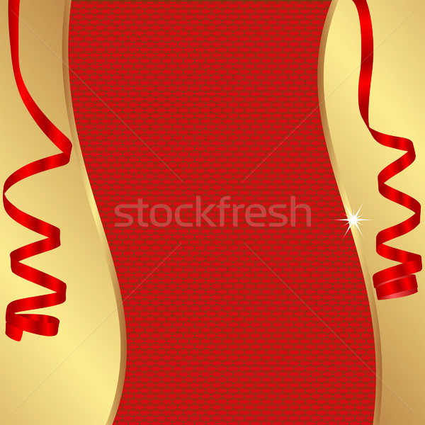 Piros szalagok textúra absztrakt terv háttér Stock fotó © mtmmarek