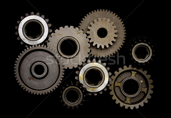 Set of gears Stock photo © mtoome