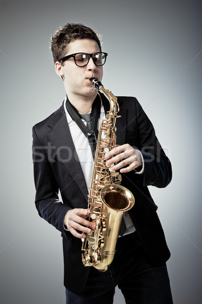 Stock photo: Saxophone