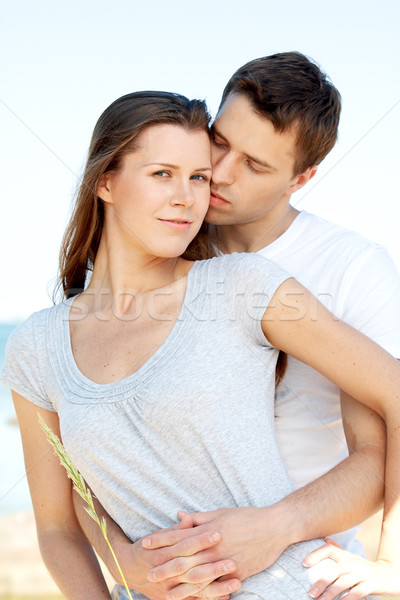 Dreamy young couple Stock photo © mtoome