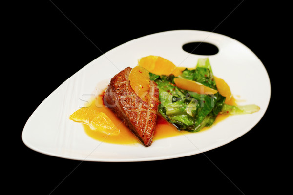 Roasted duck breast fillet Stock photo © mtoome