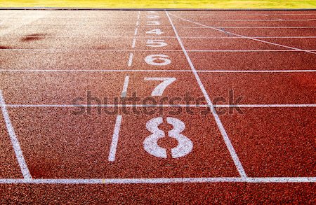 Corrida seguir manhã atletismo competição fundo Foto stock © muang_satun