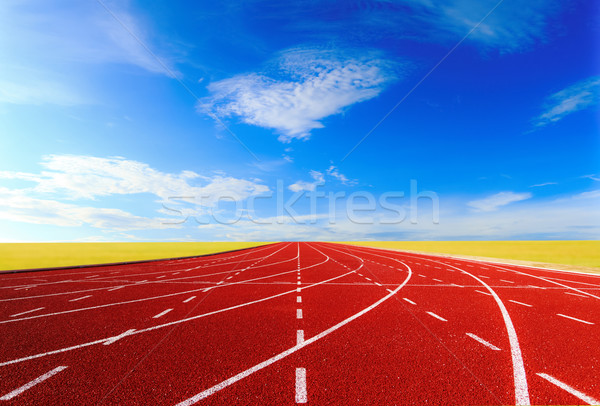 Corrida seguir manhã atletismo competição fundo Foto stock © muang_satun