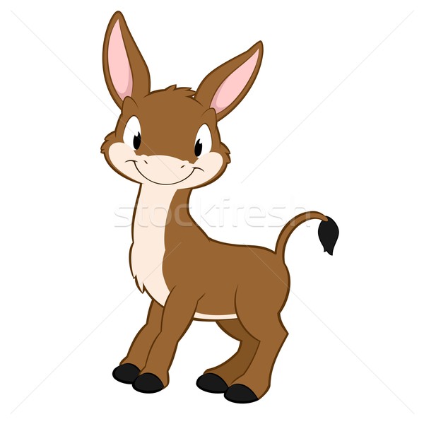 Cartoon Donkey Stock photo © mumut