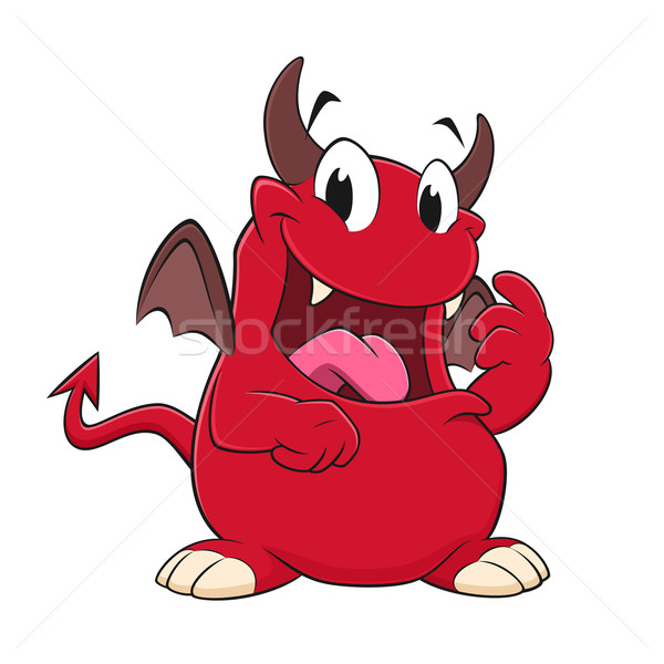 Cartoon Devil Stock photo © mumut