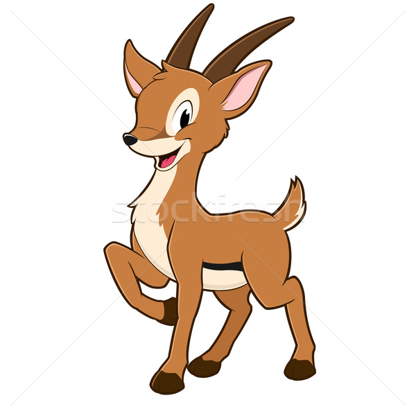 Cartoon Gazelle Stock photo © mumut