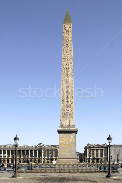 Obelisk of Paris Stock photo © Musat
