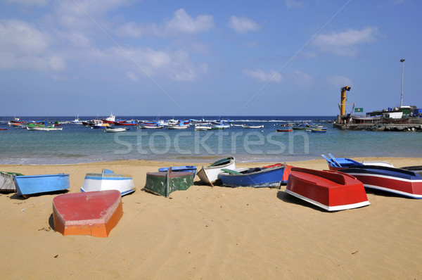 Porta tenerife praia espanhol canárias pequeno Foto stock © Musat