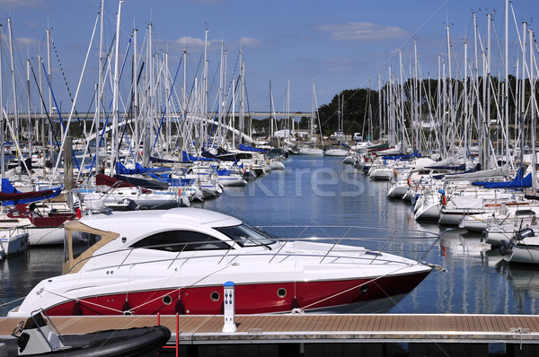 Port of La Trinite sur Mer in France Stock photo © Musat