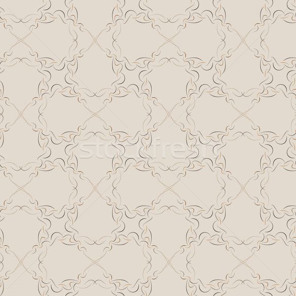 Végtelen minta barna vektor textúra divat terv Stock fotó © muuraa