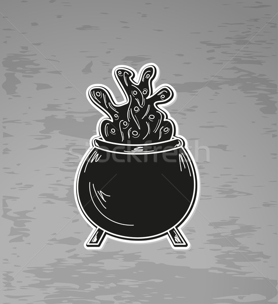 witch`s cauldron Stock photo © muuraa