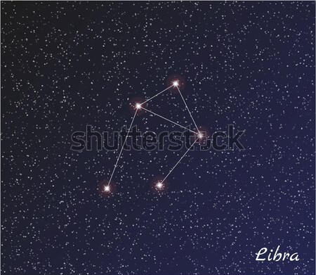constellation libra Stock photo © muuraa