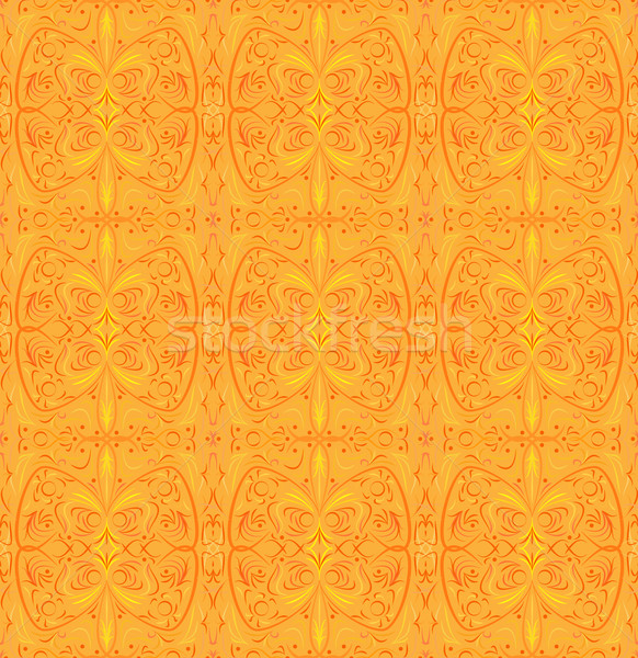Végtelen minta narancs vektor textúra divat terv Stock fotó © muuraa