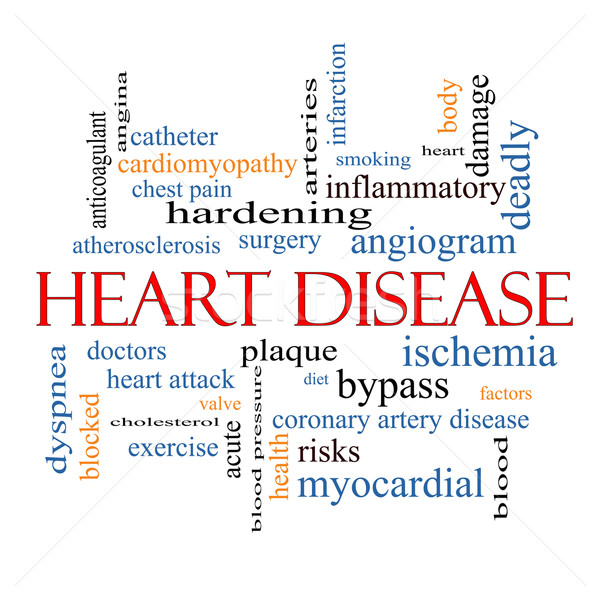 Heart Disease Word Cloud Concept Stock photo © mybaitshop