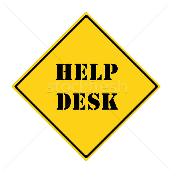 Help Desk Sign Stock Photo C Keith Bell Mybaitshop 4142158