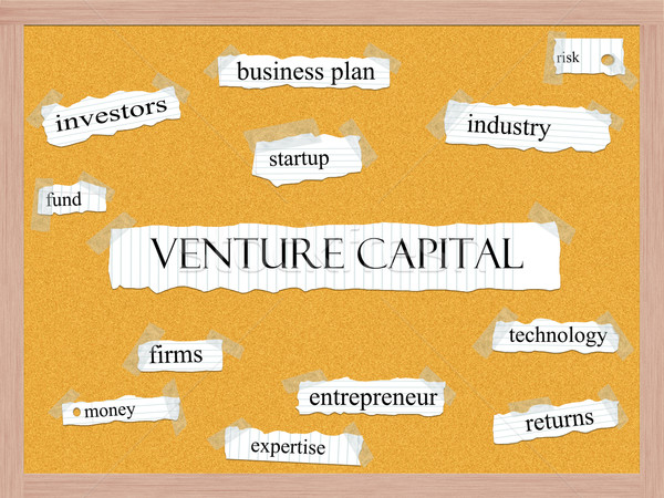 Venture Capital Corkboard Word Concept Stock photo © mybaitshop